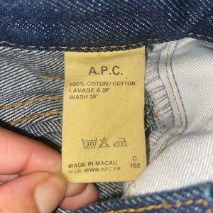 A.P.C Denim Jeans